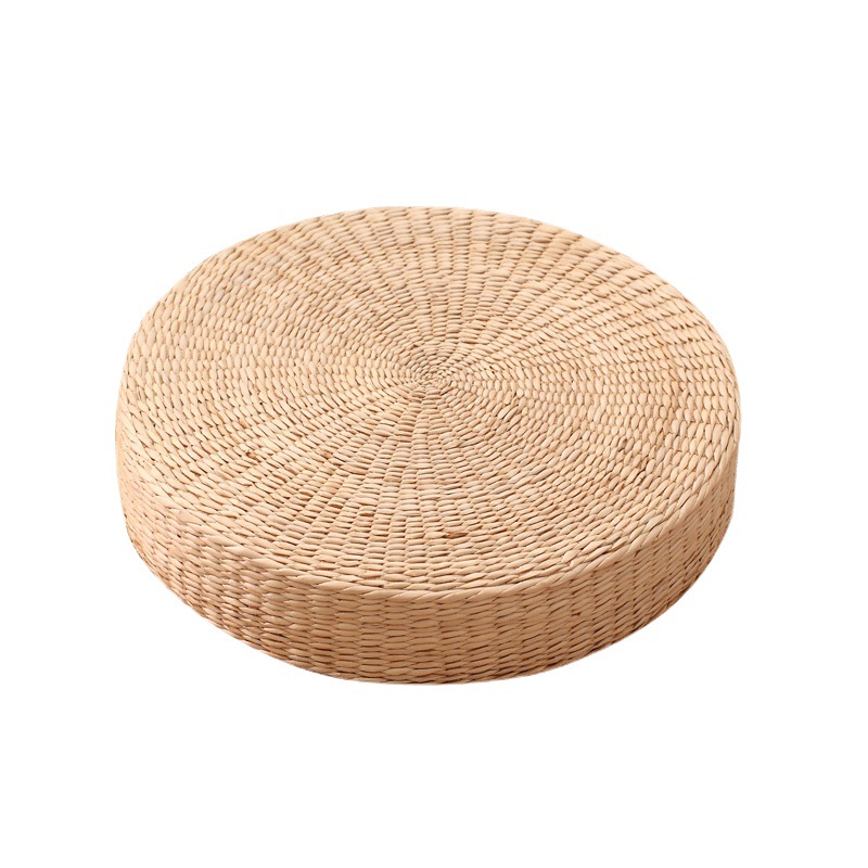 蒲团垫子蒲团坐垫地上草编榻榻米垫子圆形日式加厚家用打坐垫禅修