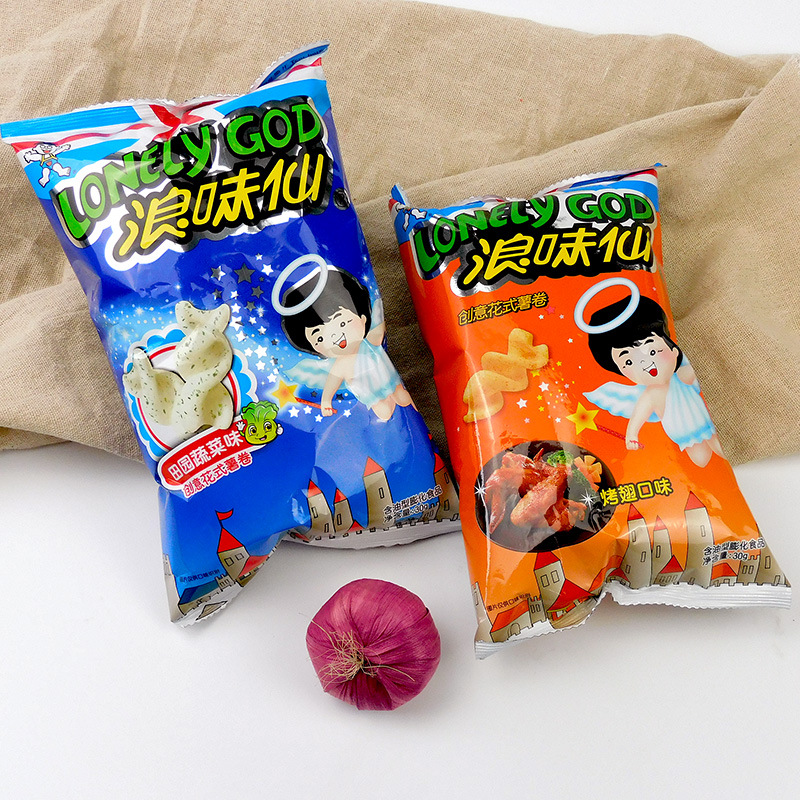 浪味仙蔬菜味薯片小零食品大礼包网红休闲小吃宿舍耐吃