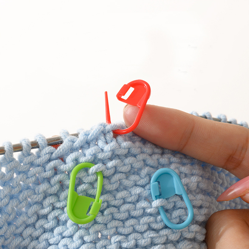 记号扣塑料缝衣针缝合针毛线钩针小别针防解别扣手工编织工具配件