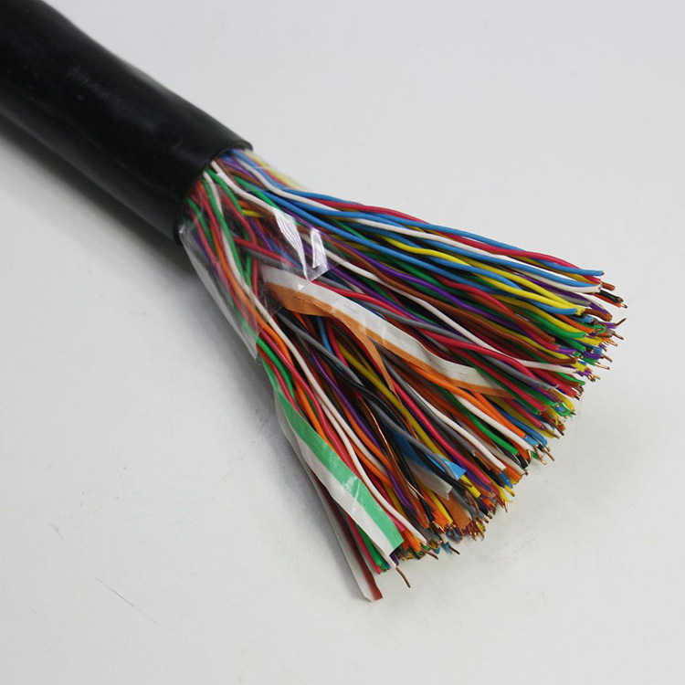 100对hyat铠装通信电缆 室外100对大对数电缆hyat 100*2*0.5报价