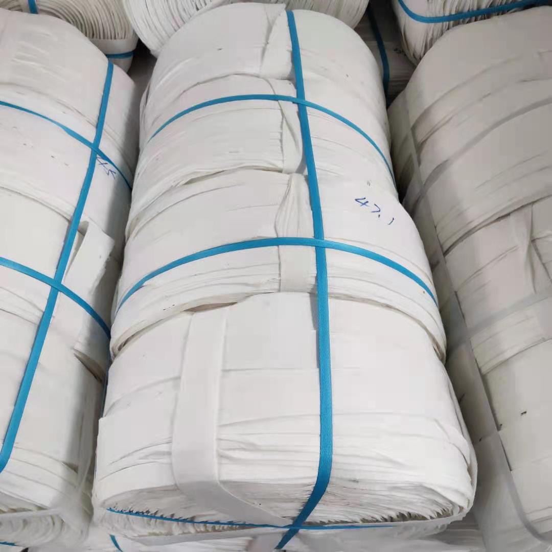 广西供园林绿化树缠土球布条 白色无纺布绑树带强拉不断现货