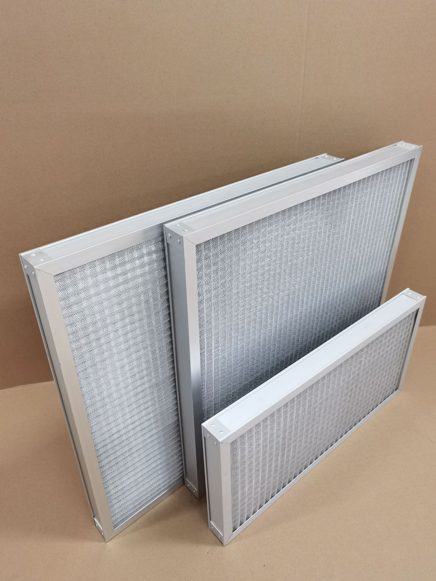 空调风机进风防尘全铝金属网过滤器金属过滤网 初效金属网过滤器