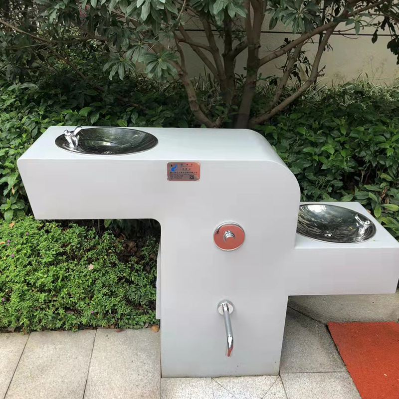 0成交11台上海世博大型户外公共直饮水台公园大型净化不锈钢饮水台