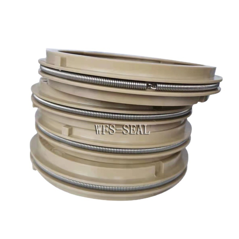 电机轴瓦旋转浮动式迷宫油封环聚酰亚胺pi黄铜甩油环价格实惠