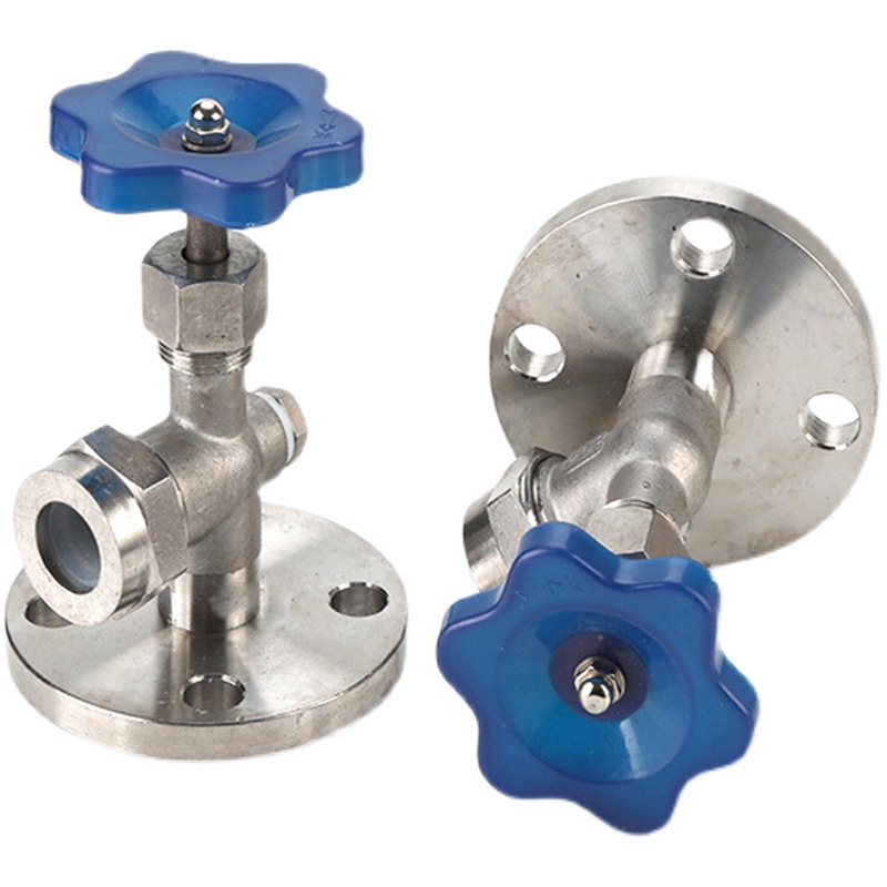 304/316不锈钢jx49w法兰考克液位计考克水位计考克阀门针型截止阀