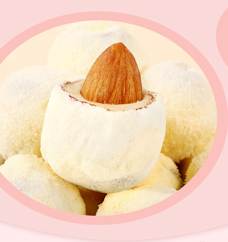 百草味 奶枣抱抱果128g 红枣夹心奶酪枣 箱规26包 小吃零食批发