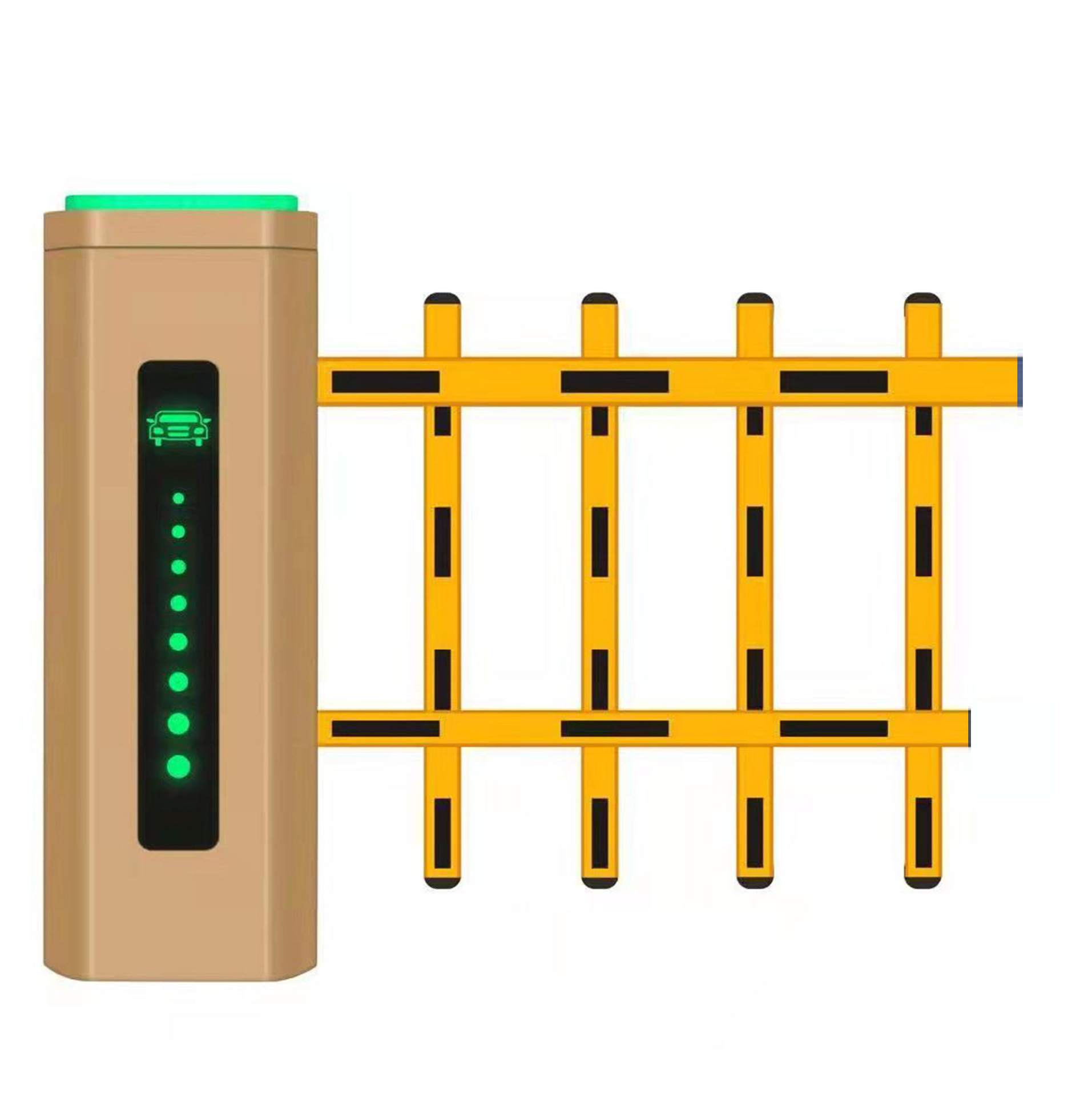 道闸栏杆车辆车牌识别一体机停车场收费系统小区门禁起落杆升降杆