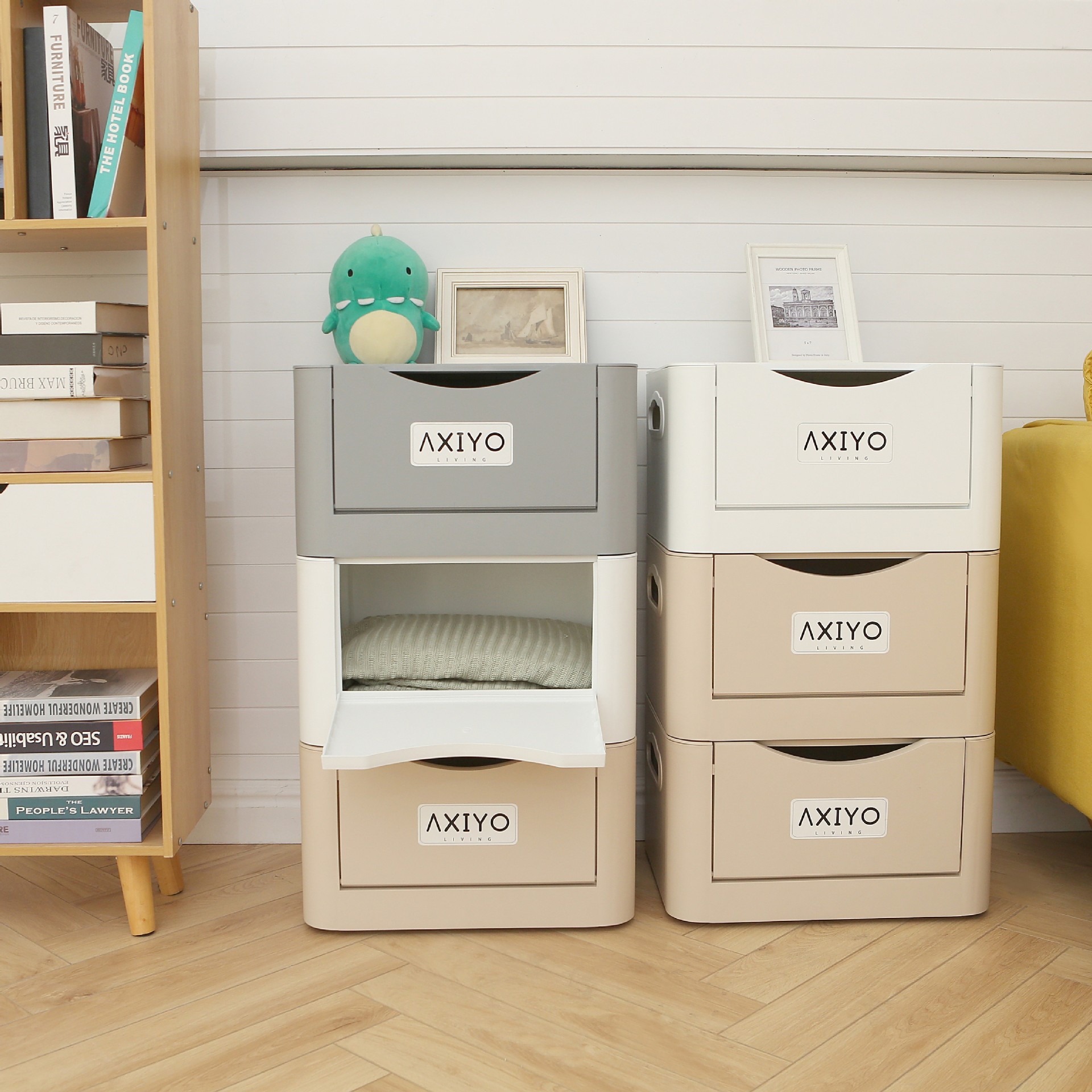 塑料环保收纳柜