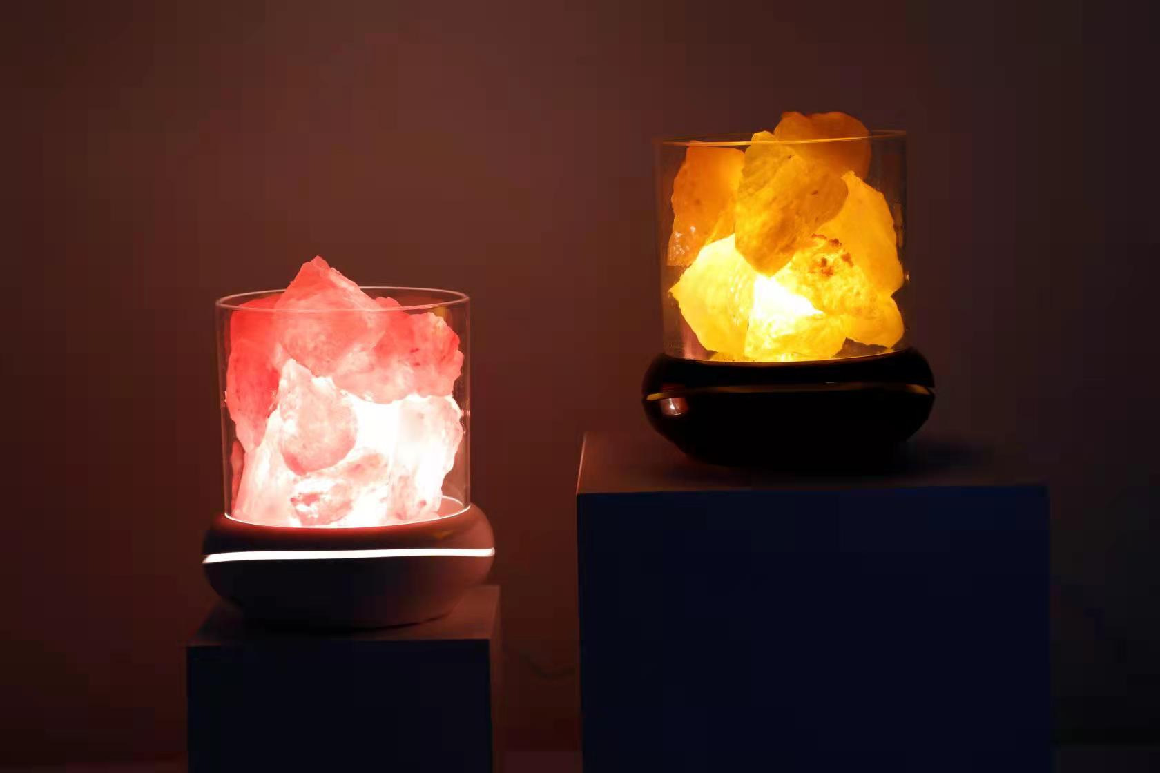 Creative New Rock Aromatherapy Humidifier Bedroom Home Desktop Colorful Light Multifunctional Spray Humidifier