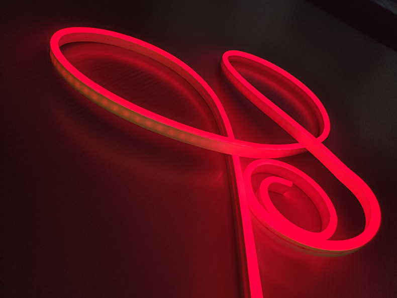 led霓虹灯带 2835硅胶软灯条 8*16mm 一灯一剪三灯一剪低压12v