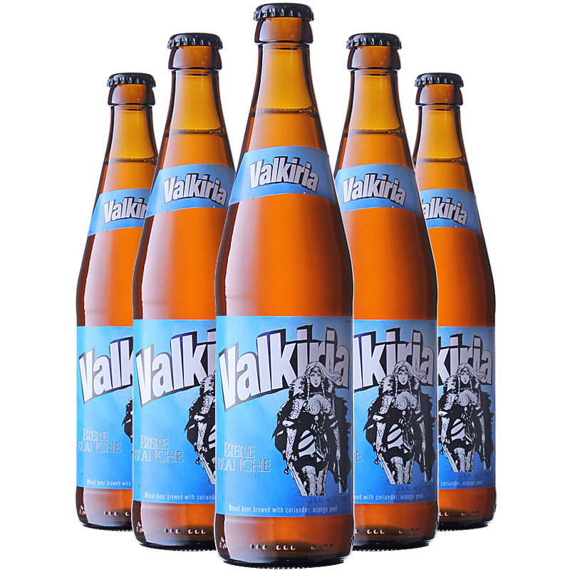 波兰 女武神小麦白啤酒 精酿啤酒valkiria 500ml 15瓶整箱