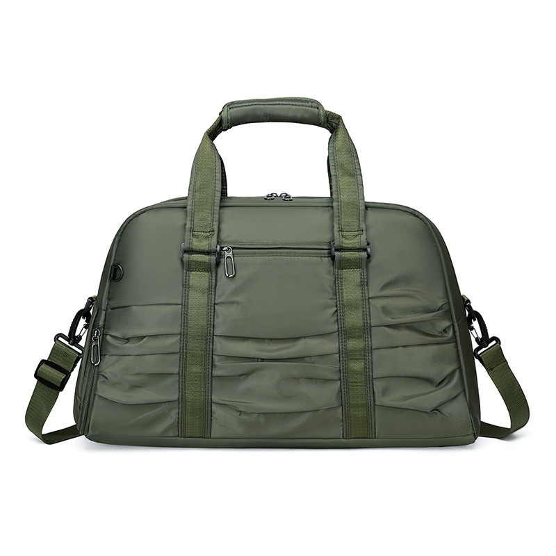 Cross-Border Travel Bag Large Capacity Gym Bag Portable Shoulder Sports Bag Short Distance Travel Bag Swim Bag Printable Logo