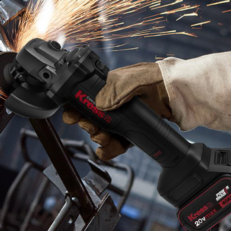 德国卡胜kress无刷锂电角磨机ku800抛光切割打磨机充电式电动工具