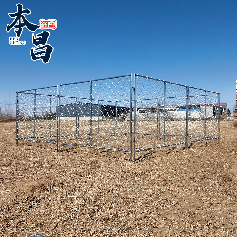 圈羊网 野猪网防护围栏 镀锌钢丝编织圈地菱形网牧场圈牛隔离网