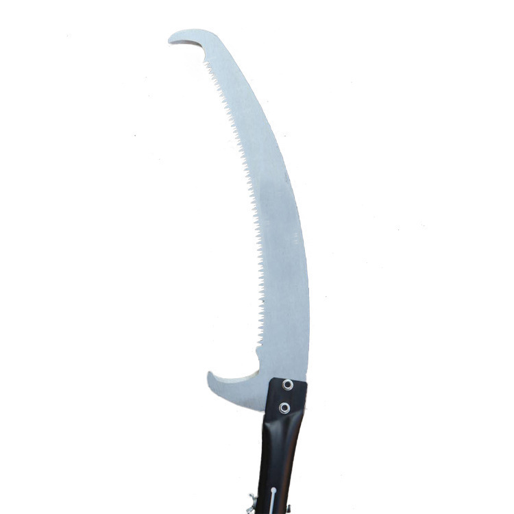 Retractable Double Hook High Branch Saw High-Altitude Pruning Saw Professional Garden Fruit Tree Saw High-Branch Gardening Saw Tree Handsaw