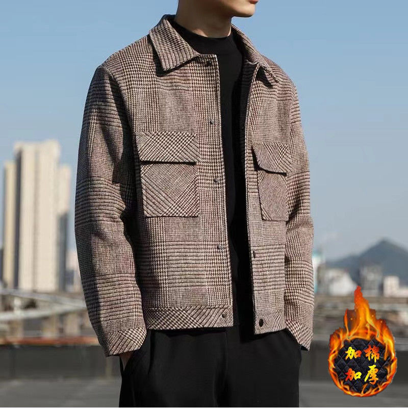 时尚双面呢夹克