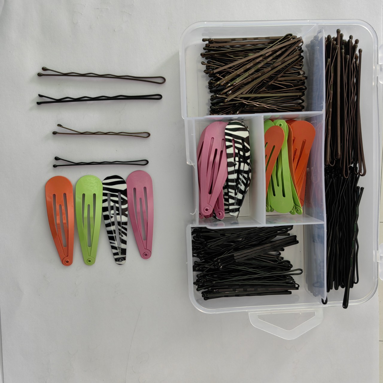 发饰套装儿童节日婚纱摄影发夹BB夹盘头发卡跨境拼多多淘宝