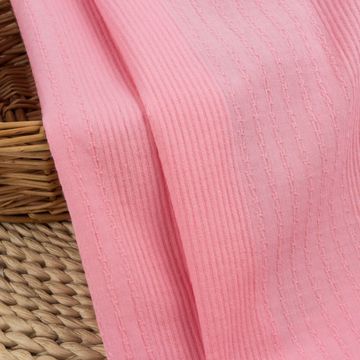 全棉纱罗提花面料 女装连衣裙衬衫时装童装梭织布棉布纱布221现货