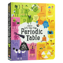 元素周期表Usborne Lift The Flap Periodic Table英文STEM翻翻书