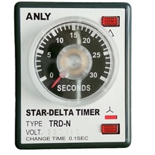 实物图原装安良TRD/ARD马达起动限时继电器5A 250V 30S 60S优惠价