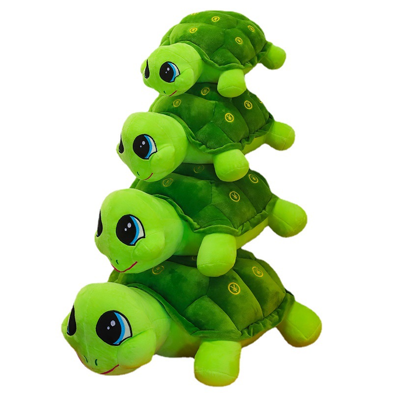 创意新款金钱龟毛绒玩具大号乌龟抱枕睡觉枕头玩偶厂家现货代发