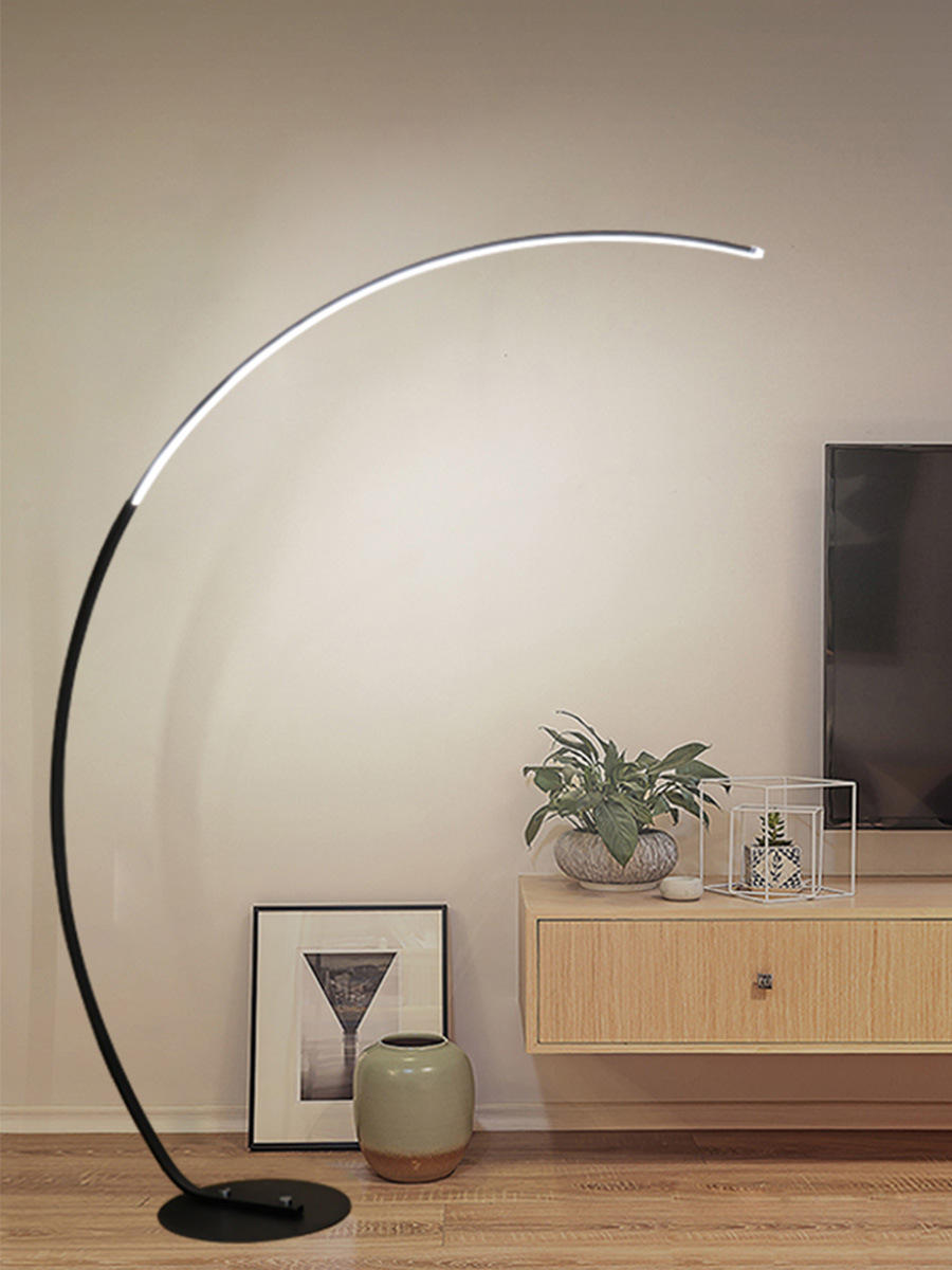 钓鱼灯落地灯客厅沙发旁卧室氛围感北欧ins网红钢琴灯书房台灯具