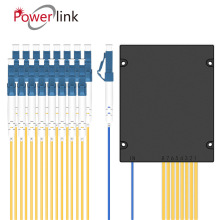 厂家直销 电信级1分16分光器1比16拉锥式光分路器1:16 LC/UPC微分