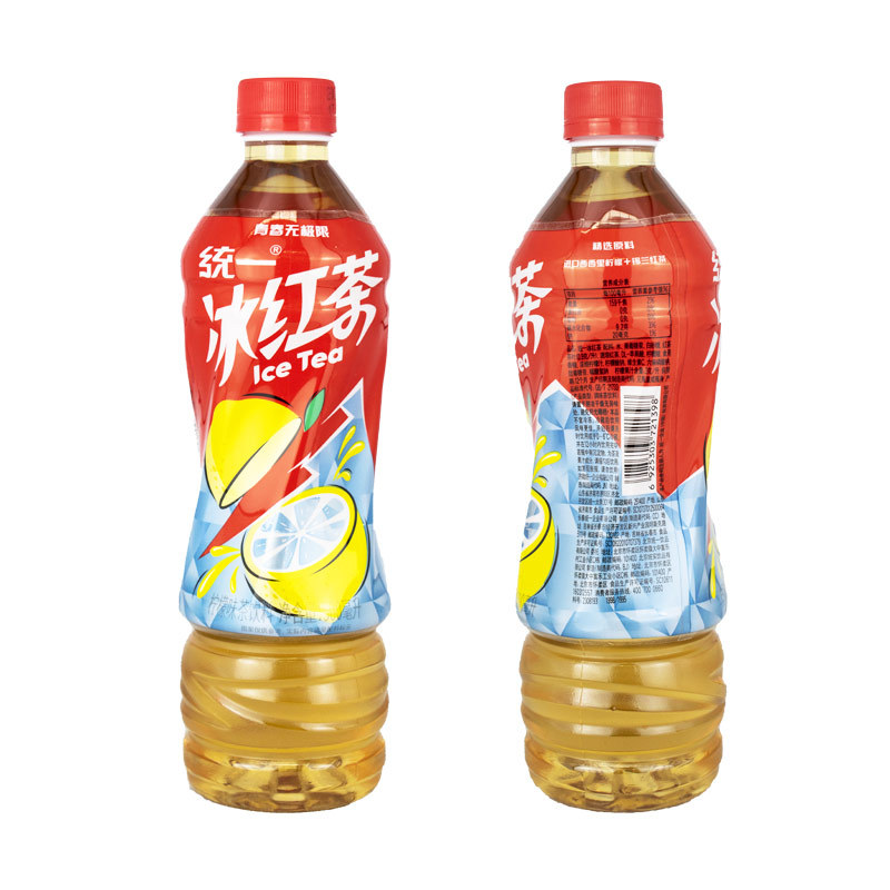 经典款统一冰红茶500ml*15瓶 整箱冰镇茶饮料 北京包邮