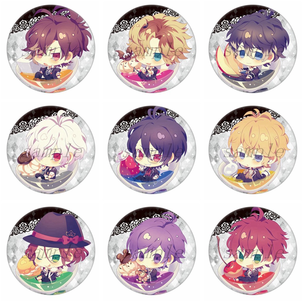 魔鬼恋人周边徽章 q版套图 动漫周边 速卖通ebay货源 魔58-76