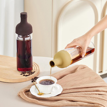 咖啡冷萃壶便携式玻璃耐高温冷泡壶冰萃咖啡冰酿冰滴壶手冲壶器具