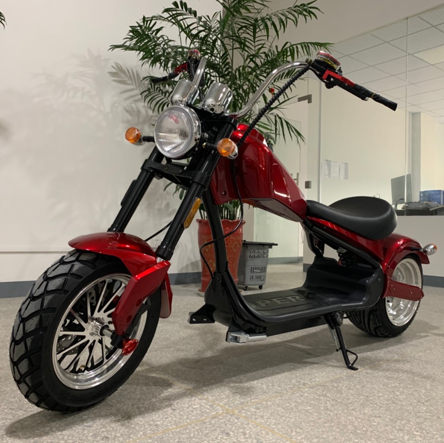 citycoco复古哈雷电动摩托车60v电瓶车成人锂电太子款电动哈雷车