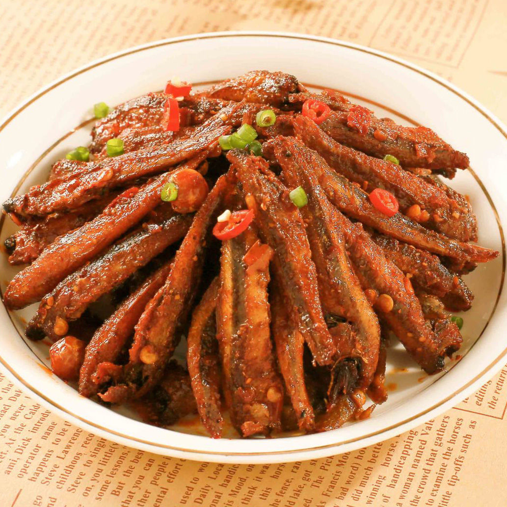湖南特产小鱼仔干下饭菜香辣味毛毛鱼网红休闲零食小吃批发