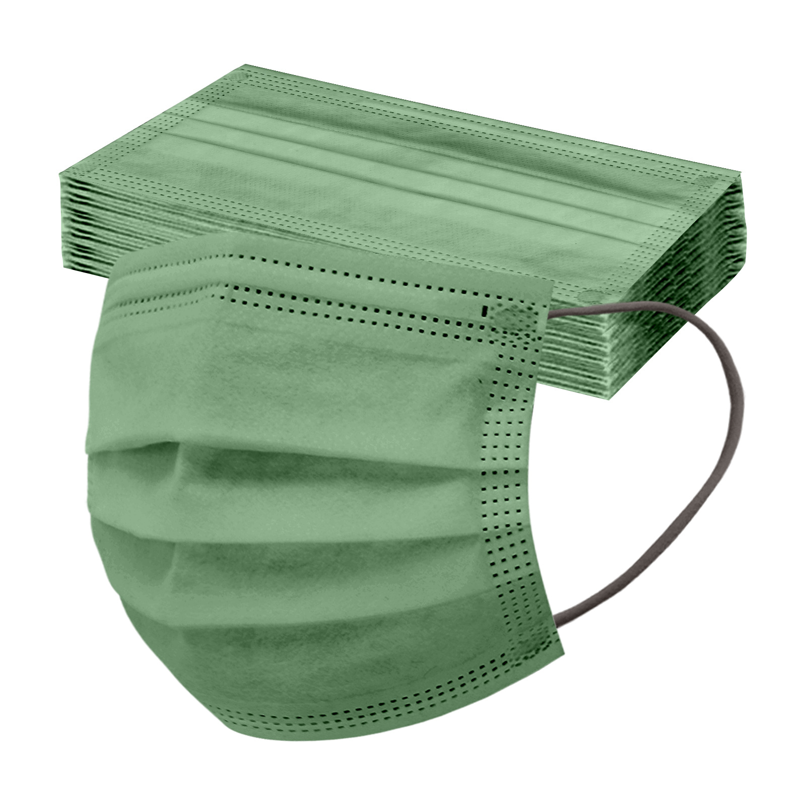 日系口罩批发 水刺布口罩 莫兰迪色口罩 face mask 支持跨境