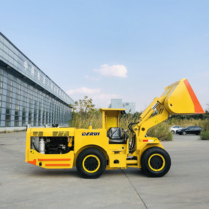 厂家矿用地下铲运机0.6立方轮式地下柴油铲运机湿式制动器