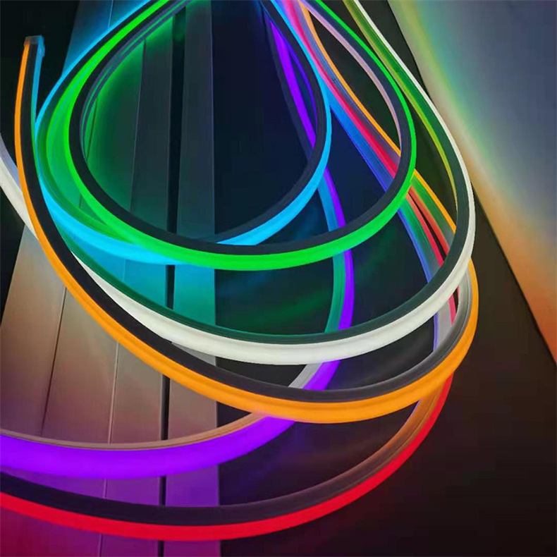 3020款柔性硅胶管弧形灯槽室内户外装饰线条灯嵌入是暗装led灯条