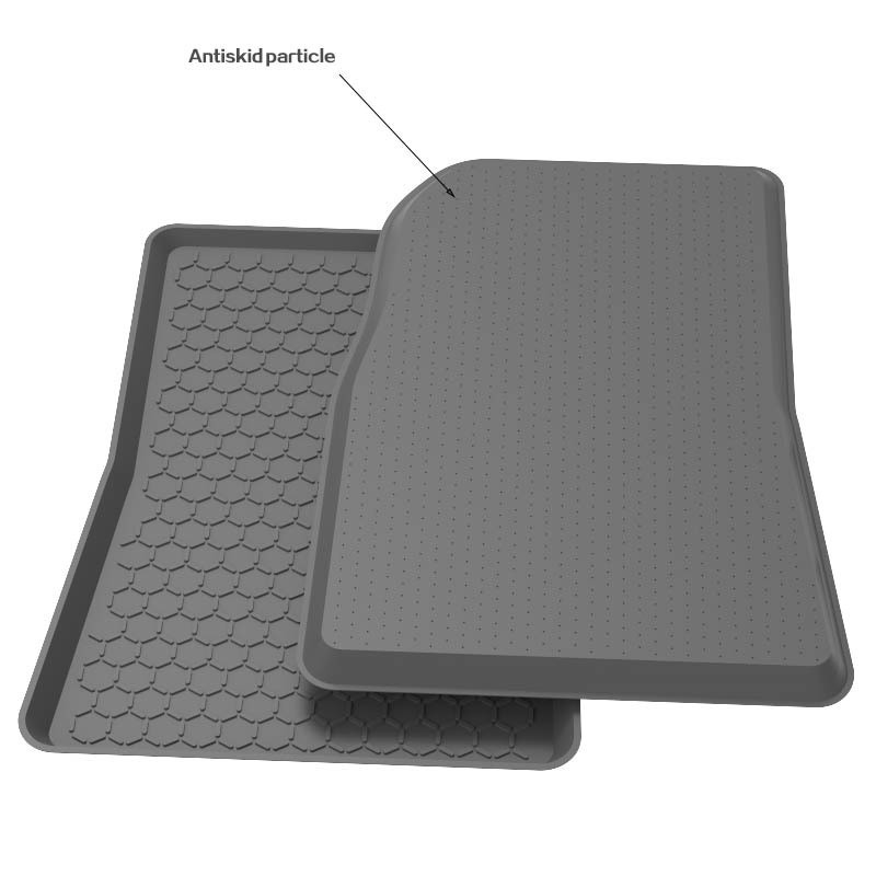 Applicable to Tesla Original Tail Box Mat Model3tpe Modification Accessories Modely3 Special Bi-Layer Car Floor Mat