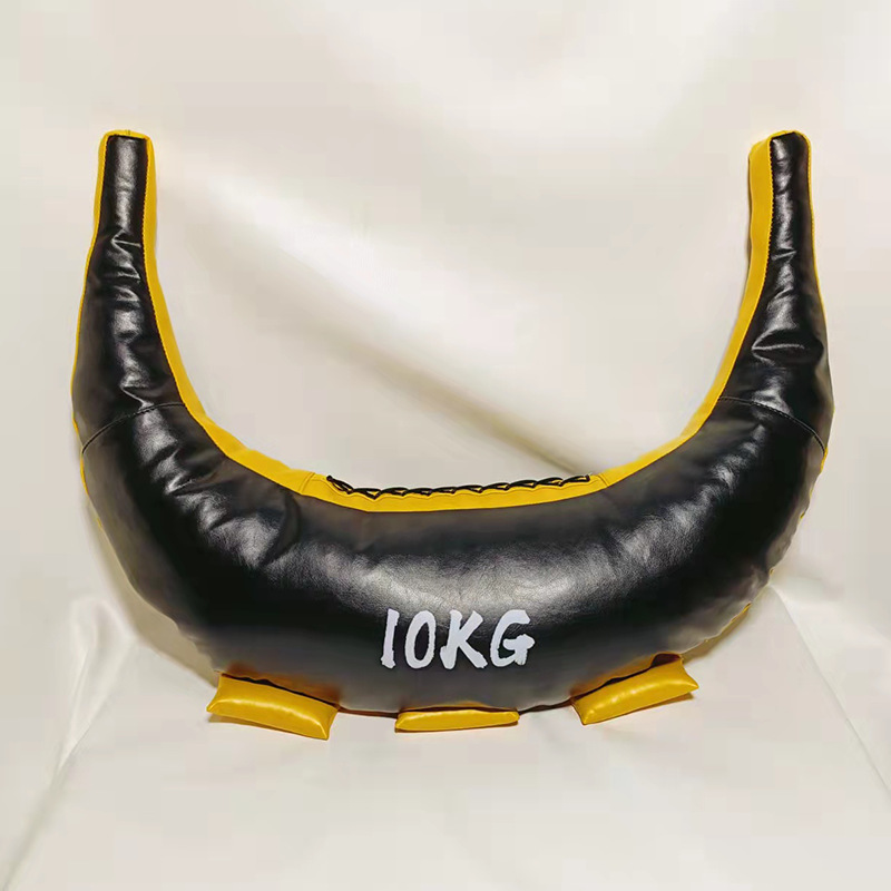 保加利亚牛角包 体能负重深蹲训练包健身爆发力训练沙袋牛角包