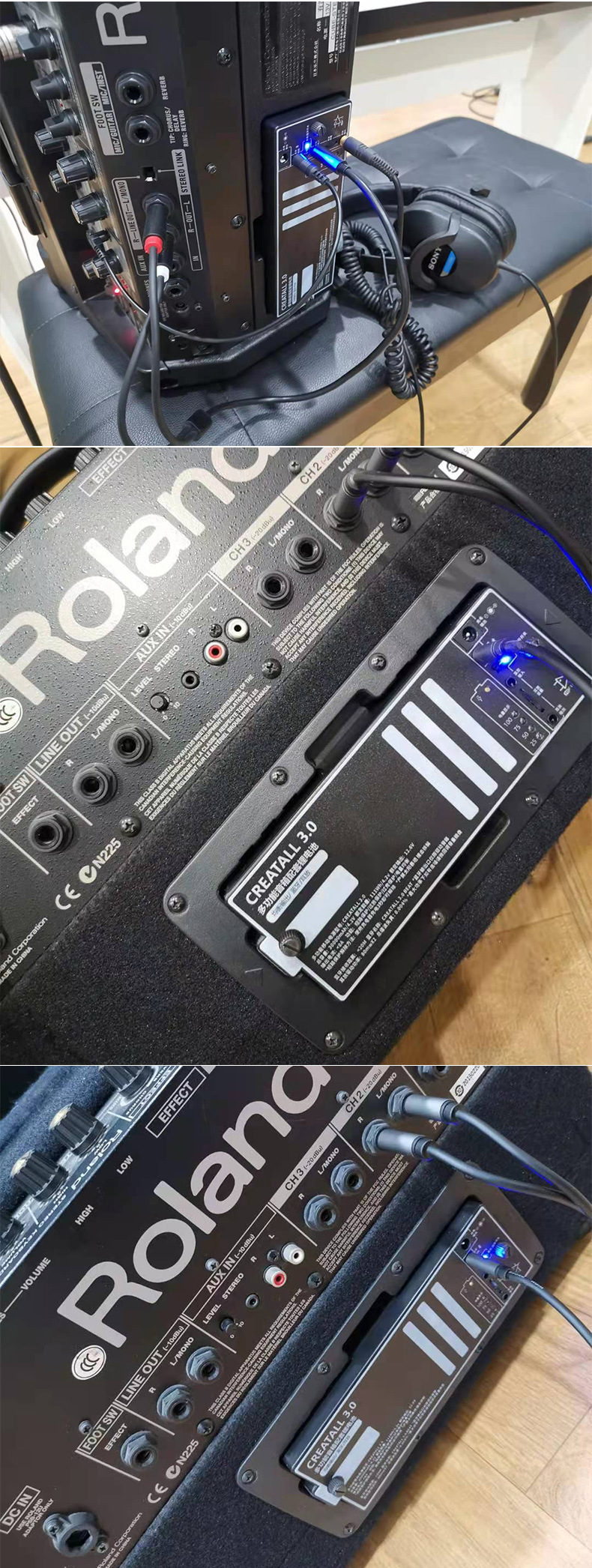 罗兰ex音箱锂电池 ex ac33 ba330锂电池 移动电源 充电电池