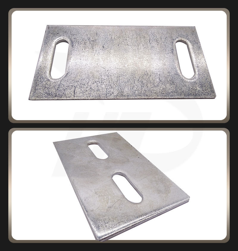 热镀锌预埋板 镀锌预埋板 钢板 幕墙配件 桥梁配件可定制-阿里巴巴