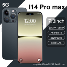 外贸专供跨境手机i14 Pro Max热销机16+1TB低价大屏7.3寸源头厂家