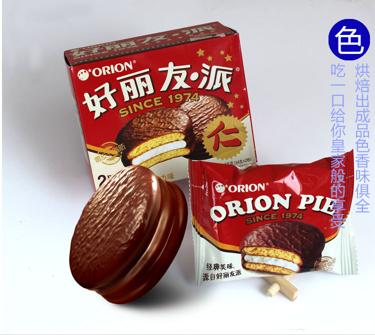 商品描述是否含糖含糖储存条件常温热卖月份全年包装规格【好丽友68克