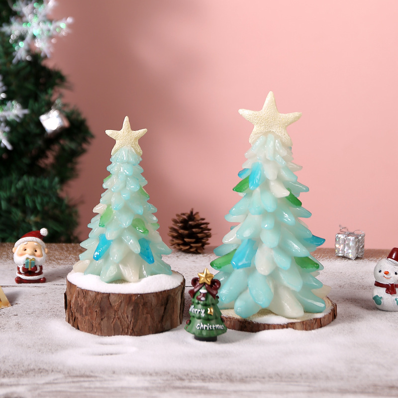 new starfish christmas tree small ornaments home hallway bookcase book table decorative ornaments christmas holiday gift