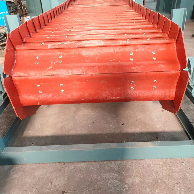 非标重型链板输送线 工业矿石送料机流水线大型吨包链板式输送机