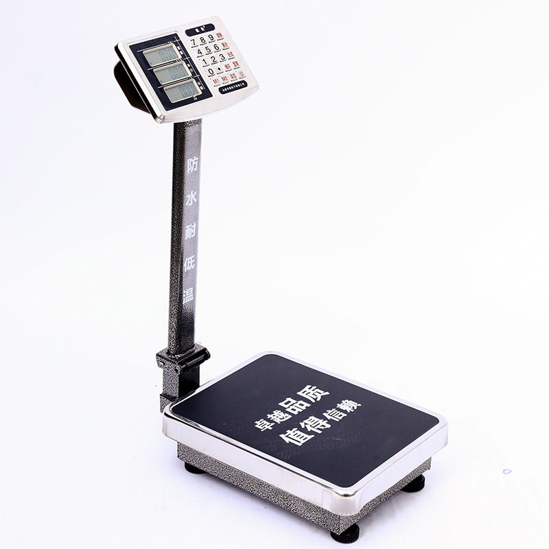 100kg电子秤商用小型家用电子称台秤高精度100公斤快递磅秤称重