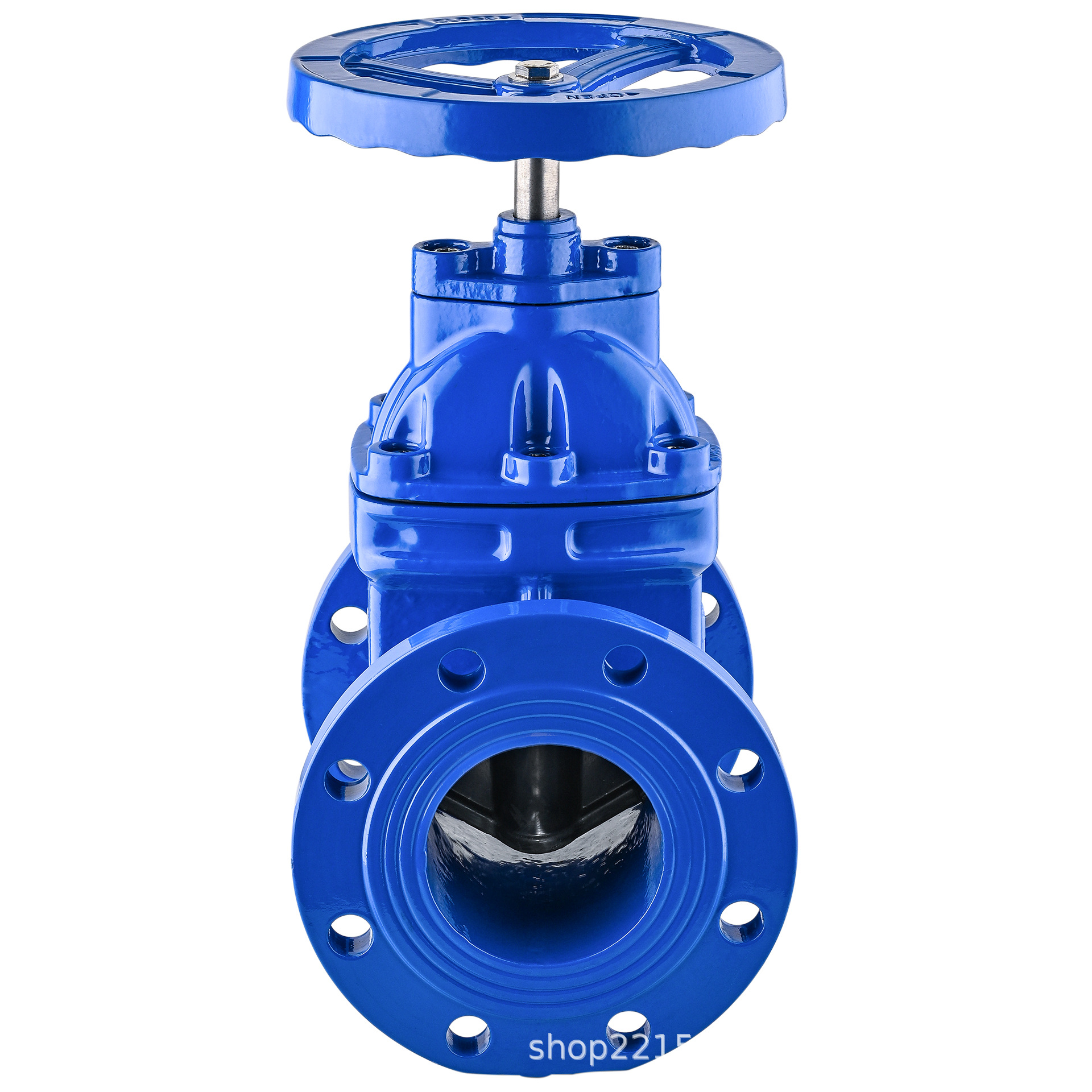 管道法兰弹性座封闸阀 沟槽软密封闸阀 球墨铸铁阀门 z45x-16q