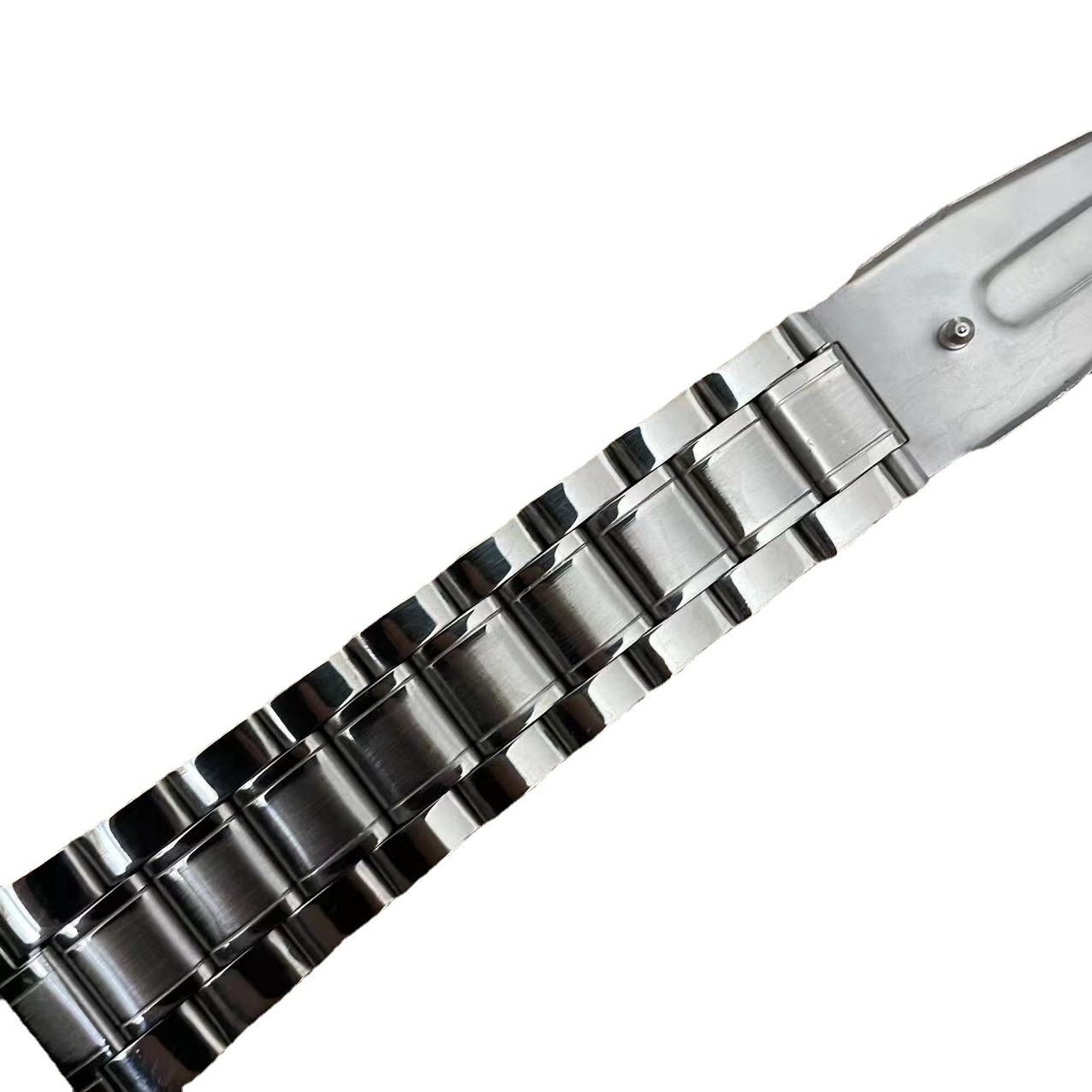 High Quality Stainless Steel Strap Flat Steel Band Men's Watch Chain 1216 18 20 22mm