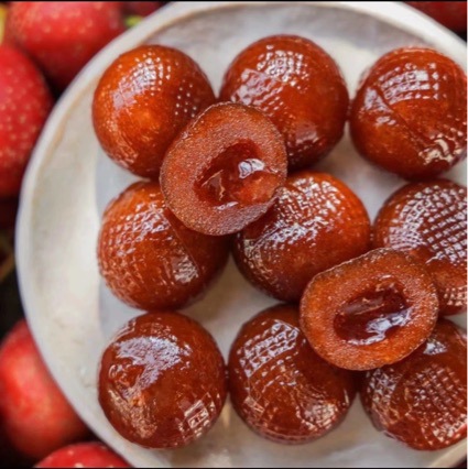 新疆包邮爆浆山楂球休闲办公室山楂蓝莓秋梨夹心爆浆零食独立包装