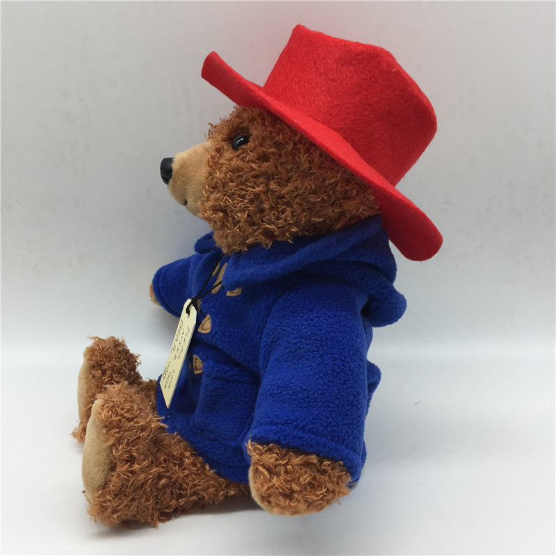 英国帕丁顿熊3 公仔熊熊毛绒玩具卫衣服玩偶可爱娃娃摆件外贸周边