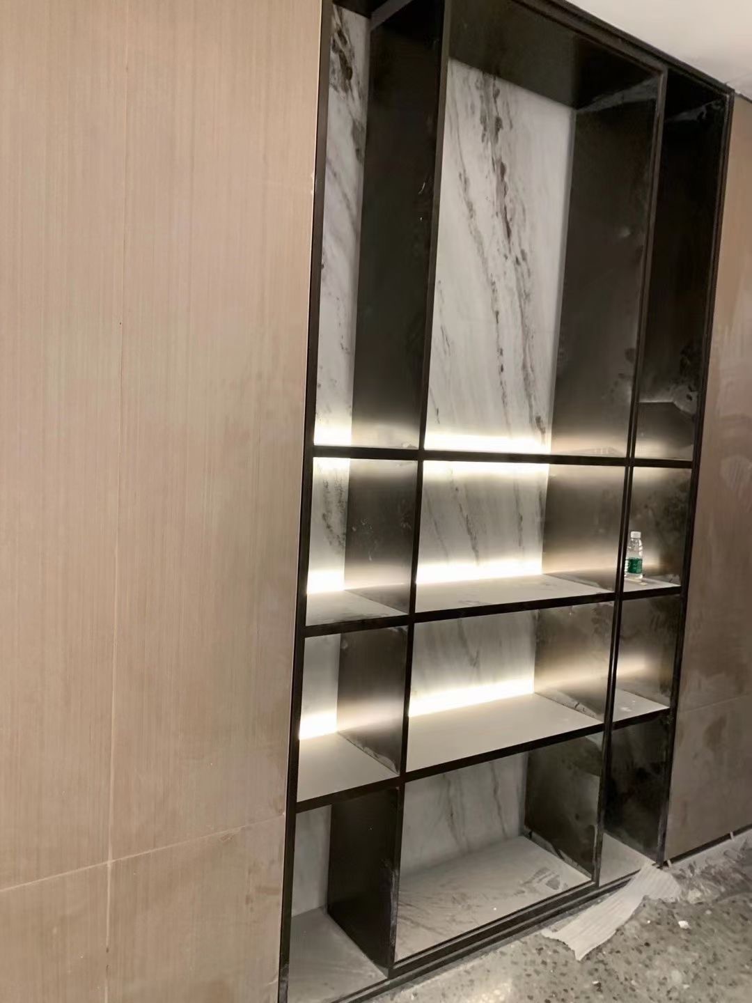 厂家304不锈钢壁龛展示柜嵌入式壁龛柜电视机背景客厅红酒柜定 制