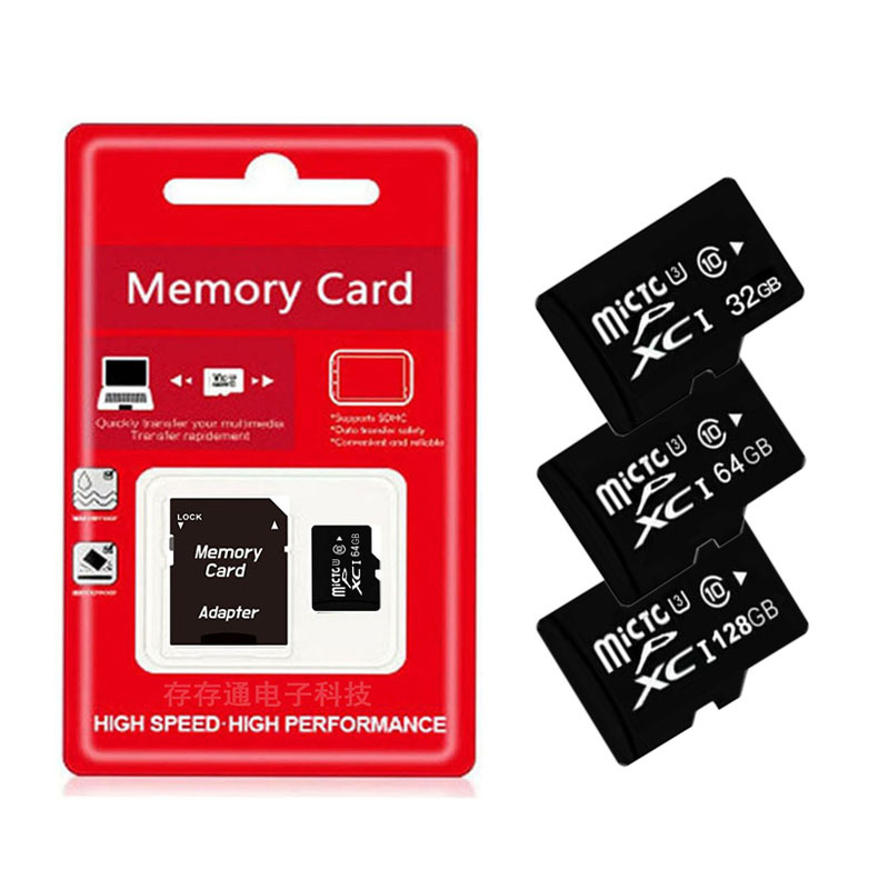 Factory Direct Sales 32G Memory Card 8G TF Card 16G Mobile Phone Card 128G Camera 64G Monitoring Recorder SD Card